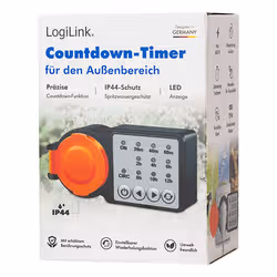 LogiLink ET0015 timer elettrico Nero, Arancione Timer giornaliero/settimanale - Vista aggiuntiva 5