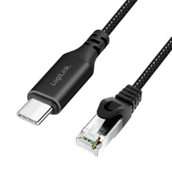 LogiLink CU0413 cavo di rete Nero 3 m Cat6 S/FTP (S-STP)