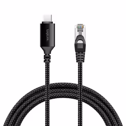 LogiLink CU0413 cavo di rete Nero 3 m Cat6 S/FTP (S-STP) - Vista aggiuntiva 2