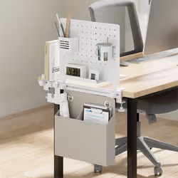 LogiLink PB0101 organizzatore per conservazione da appendere Acciaio, Plastica Bianco - Vista aggiuntiva 7