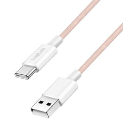 LogiLink CU0324 cavo USB USB 2.0 1 m USB A USB C Rosa