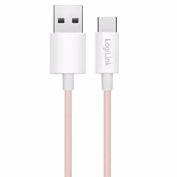 LogiLink CU0324 cavo USB USB 2.0 1 m USB A USB C Rosa - Vista aggiuntiva 2