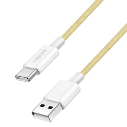 LogiLink CU0333 cavo USB USB 2.0 1 m USB A USB C Giallo