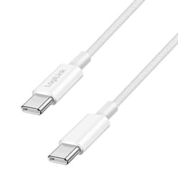 LogiLink CU0340 cavo USB USB 2.0 0,5 m USB C Bianco