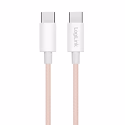 LogiLink CU0343 cavo USB USB 2.0 0,5 m USB C Rosa - Vista aggiuntiva 2