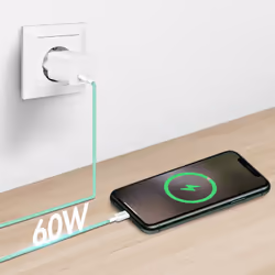 LogiLink CU0343 cavo USB USB 2.0 0,5 m USB C Verde - Vista aggiuntiva 4