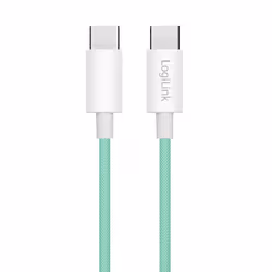LogiLink CU0347 cavo USB USB 2.0 1 m USB C Verde - Vista aggiuntiva 2