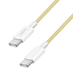 LogiLink CU0349 cavo USB USB 2.0 0,5 m USB C Giallo
