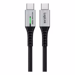 LogiLink CU0432 cavo USB USB 3.2 Gen 2x2 1 m USB C Nero - Vista aggiuntiva 2