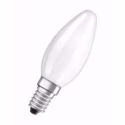 Osram LED RF CL B B35, 4 W, 40 W, E14, 470 lm, 15000 h, Bianco caldo