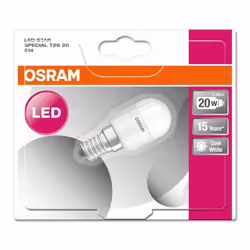 Osram LED STAR SPECIAL T26 lampada LED Illuminazione fredda 6500 K 2,3 W E14