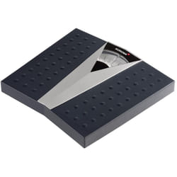 Korona - 76620 Bilancia pesapersone meccanica Henry in grigio Bilancia pesapersone precisa per persone fino a 130 kg Bilancia analogica