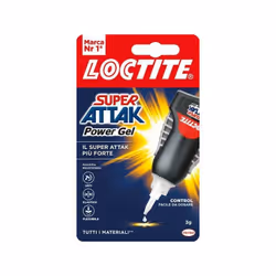 Super Attak Control Gel 3g, colla gel per un�applicazione precisa e duratura.