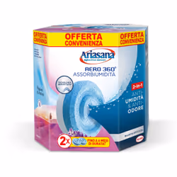 Ariasana Aero 360 Tab Lavanda Relax 450g, Assorbitore (ricarica), Compressa, Assorbiumidità e odori, Blu, Bianco, Cloruro di ...