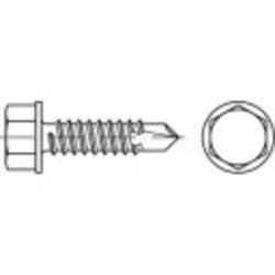 Toolcraft - 141343 Vite autoforante 4.2 mm 13 mm Esagonale din 7504 Acciaio galvanizzato zinco 100 pz.