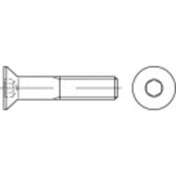 TOOLCRAFT 148788 Viti svasate M3 8 mm Interno Esagonale Acciaio 100 pz.