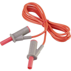 VOLTCRAFT MSB-501 Puntali di sicurezza Spina a banana 4 mm Spina a banana 4 mm 1.50 m Rosso 1 pz.