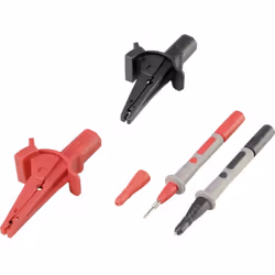 Dettagli tecnici Categoria di misura (LOV) CAT III 1000 V, CAT IV 600 V Collegamento (Componenti) Presa 4mm Colore Nero, Ross ...