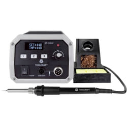 Toolcraft - ST-150 hf Stazione saldante ad alta frequenza digitale 150 w 50 - 480 °c incl. Punta di saldatura