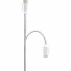 Renkforce RF-4888671 cavo USB USB 2.0 1 m USB A USB C Acciaio inox