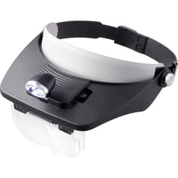 TOOLCRAFT TO-5137803 Lente d'ingrandimento da testa con illuminazione LED Ingrandimenti: 1.2 x, 1.8 x, 2.5 x, 3.5 x Len