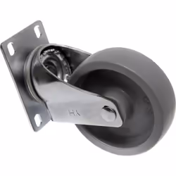 Toolcraft TO-5137935 ruota per mobili Nero, Metallico 125 kg Polipropilene (PP) 10 cm 1 pz - Vista aggiuntiva 3