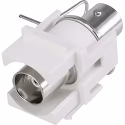 Renkforce RF-3434002, Ad angolo, Argento, Bianco, BNC, BNC, Femmina, Femmina