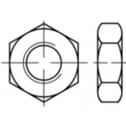 TOOLCRAFT TO-5371776 Dadi esagonali M2 Acciaio inox A2 100 pz.