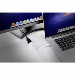 Renkforce RF-3697526 cavo e adattatore video 3 m Mini DisplayPort HDMI Bianco