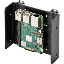 Renkforce - Supporto per guida din Adatto per (kit di sviluppo): Raspberry Pi®, Arduino, Banana Pi per montaggio su guida