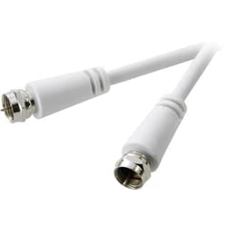 SpeaKa Professional SP-7869980 cavo coassiale 10 m F Bianco