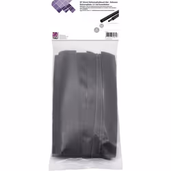 Conrad T1902CA043, Tubo termorestringente, Nero, Polietilene, 1,2 cm, 15 pz, 4 mm