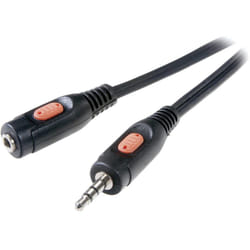 SpeaKa Professional SP-7870224 cavo audio 2,5 m 3.5mm Nero