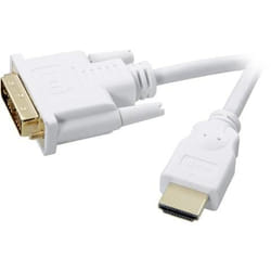 SpeaKa Professional SP-7870336 cavo e adattatore video 2 m DVI HDMI tipo A (Standard) Bianco