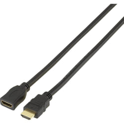 SpeaKa Professional SP-7870532 cavo HDMI 2 m HDMI tipo A (Standard) Nero