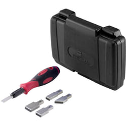 Toolcraft - TO-5903430 TO-5903430 41Pz. Kit raschietto 12 mm, 16 mm, 20 mm in alluminio
