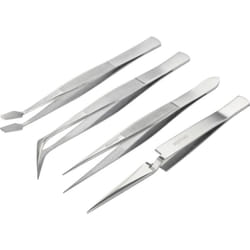 Basetech - BT-2108046 Kit pinzette 4 parti