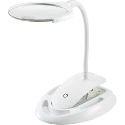 Toolcraft - TO-6378552 Lampada di ingrandimento a led con morsetto da tavolo 60lm Ingrandimenti=1.75 x, 3 x 110 mm Classe