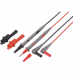 Dettagli tecnici Categoria di misura (LOV) CAT III 1000 V, CAT IV 600 V Colore Nero, Rosso Corrente nominale 10 A Imballaggio ...