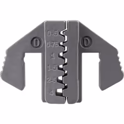 Toolcraft 2180571, Matrici da compressione, 1 pz, 4 mm², TOOLCRAFT 1423556