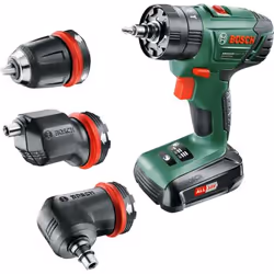 Bosch AdvancedImpact 18 QuickSnap, Trapano con impugnatura a pistola, Senza chiave, Nero, Verde, Rosso, 1 cm, 21700 Giri/min, ...