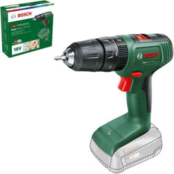 Bosch - Utensili - Trapano a percussione a batteria 18V, senza batteria e caricabatterie 06039D8100
