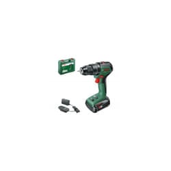 Bosch - trapano a percussione a UniversalImpact 18V-60 (1 batteria of 2,0 Ah, sistema 18 v of, in valigetta of)