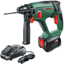 Bosch - Utensili - Martello perforatore a batteria da 18 v, 1 batteria Li-Ion da 4,0 Ah, caricabatterie 06039D6004