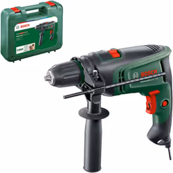 Kit valigetta trapano battente a percussione elettrico Bosch "Universal Impact 730", 730 W.Trapano a percussione potente e co ...
