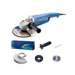 Smerigliatrice angolare Bosch GWS 2200 P con interruttore di protezione in scatola