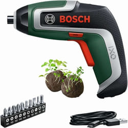 Bosch - Utensili - Avvitatore a batteria 3,6V con accessori, cavo usb 06039E0009