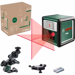 Laser a linee incrociate Quigo - Allineamento semplice e corretto Proietta contemporaneamente raggi laser sia orizzontali che ...