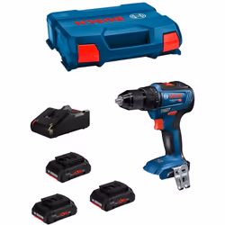 Trapano Avvitatore BOSCH GSR 18V-55 Professional - Potente Trapano Avvitatore 18V Bosch con motore brushless - Resistente e p ...