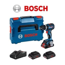 Bosch - trapano a batteria gsb 18V-90 c avvitatore con percussione 3 batterie 4 Ah procore
